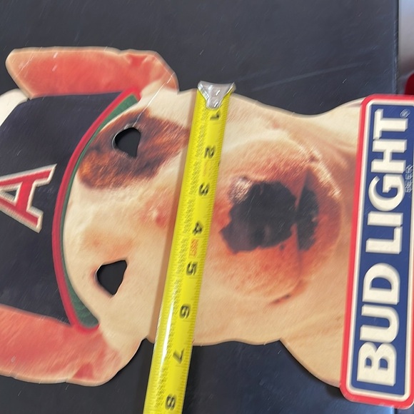 Vintage Bud Light "I'm a Spud Mackenzie Fan" Paper Fan 1987 the A’s base… - Picture 8 of 8